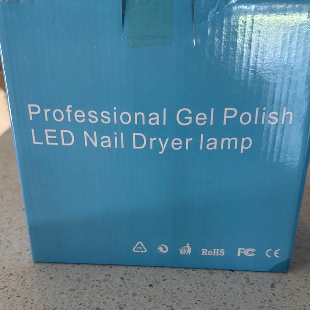 Professional Gel Polish LED Nail Dryer Lamp - Blue